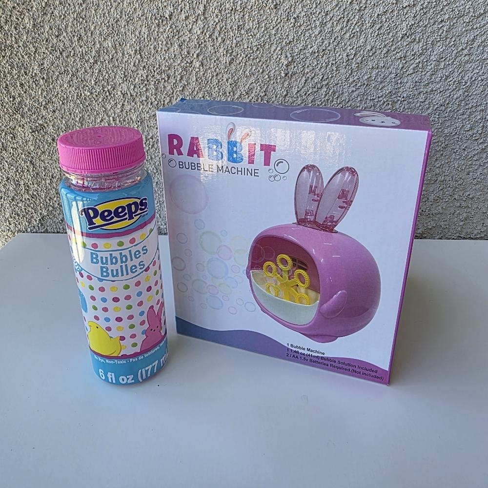 Pink Rabbit Small Bubble Machine - Picture 4 of 7